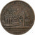 Francia, zeton, Louis XV, Trésor Royal, 1739, Cobre, Duvivier, BC+