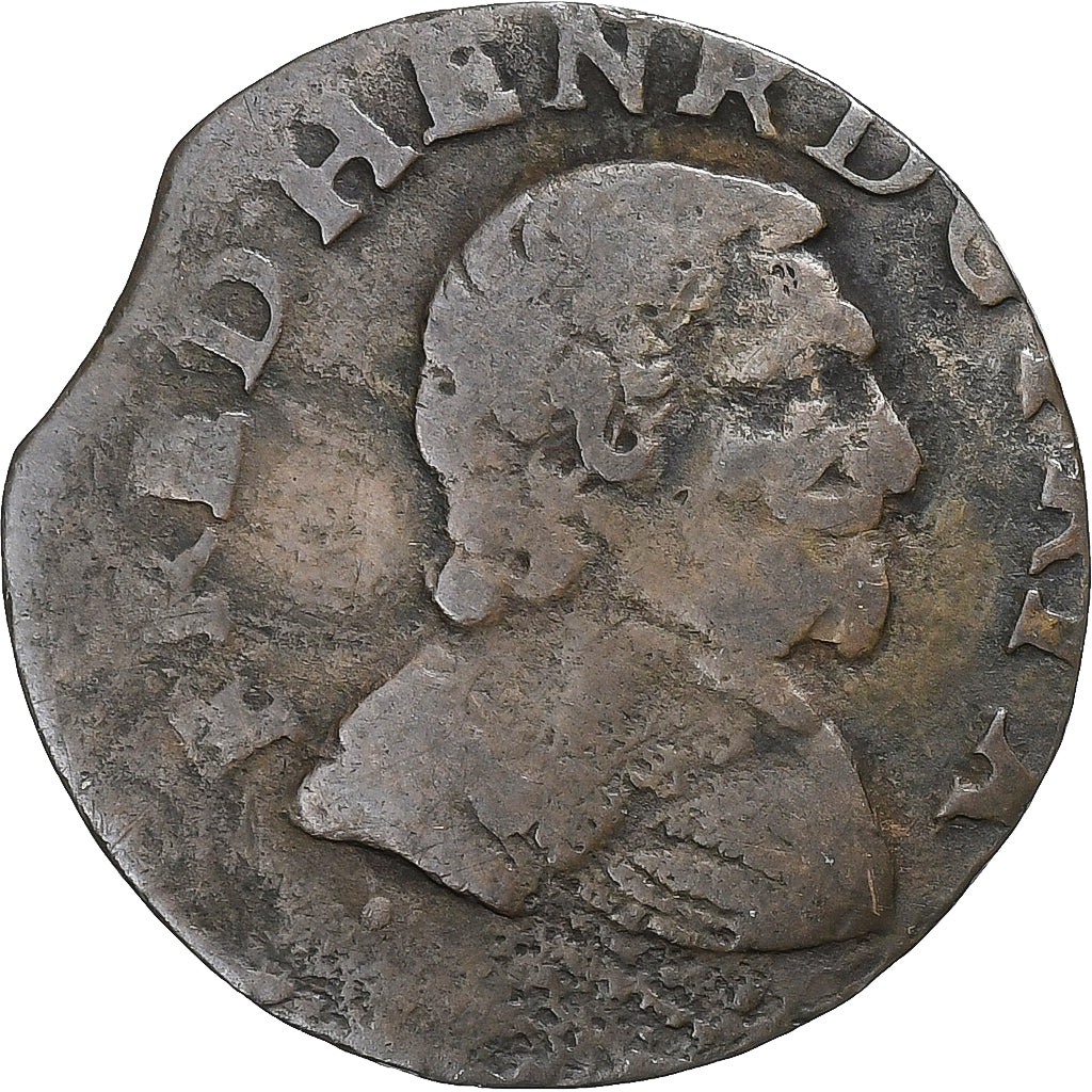 Principauté d'Orange, Frédéric-Henri de Nassau, Double Tournois, 1642/0