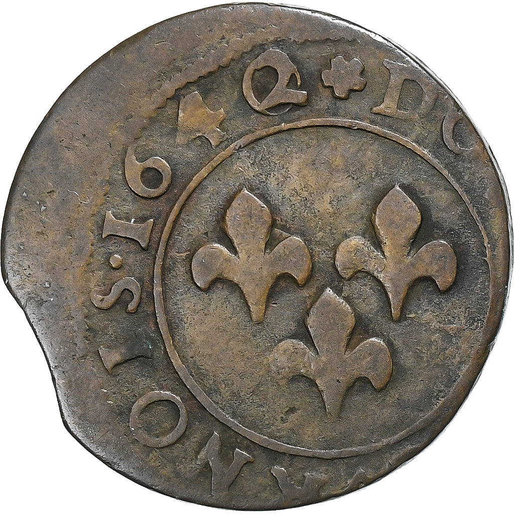 Principauté d'Orange, Frédéric-Henri de Nassau, Double Tournois, 1642/0