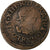 Frankreich, Louis XIII, Double Tournois, 1640, La Rochelle, Kupfer, S