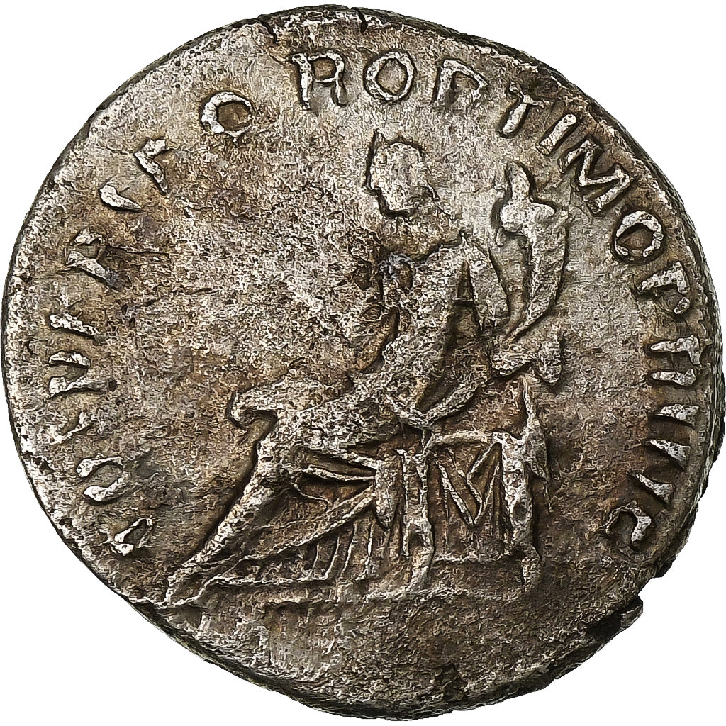 Trajan, Denarius, 103-111, Rome, Silver, VF(30-35), RIC:119