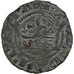 France, Charles IV, Double Parisis, 1326, Billon, TTB, Duplessy:244b