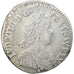 Frankrijk, Louis XIV, 1/12 Ecu à la mèche longue, 1658, Aix, Zilver, FR