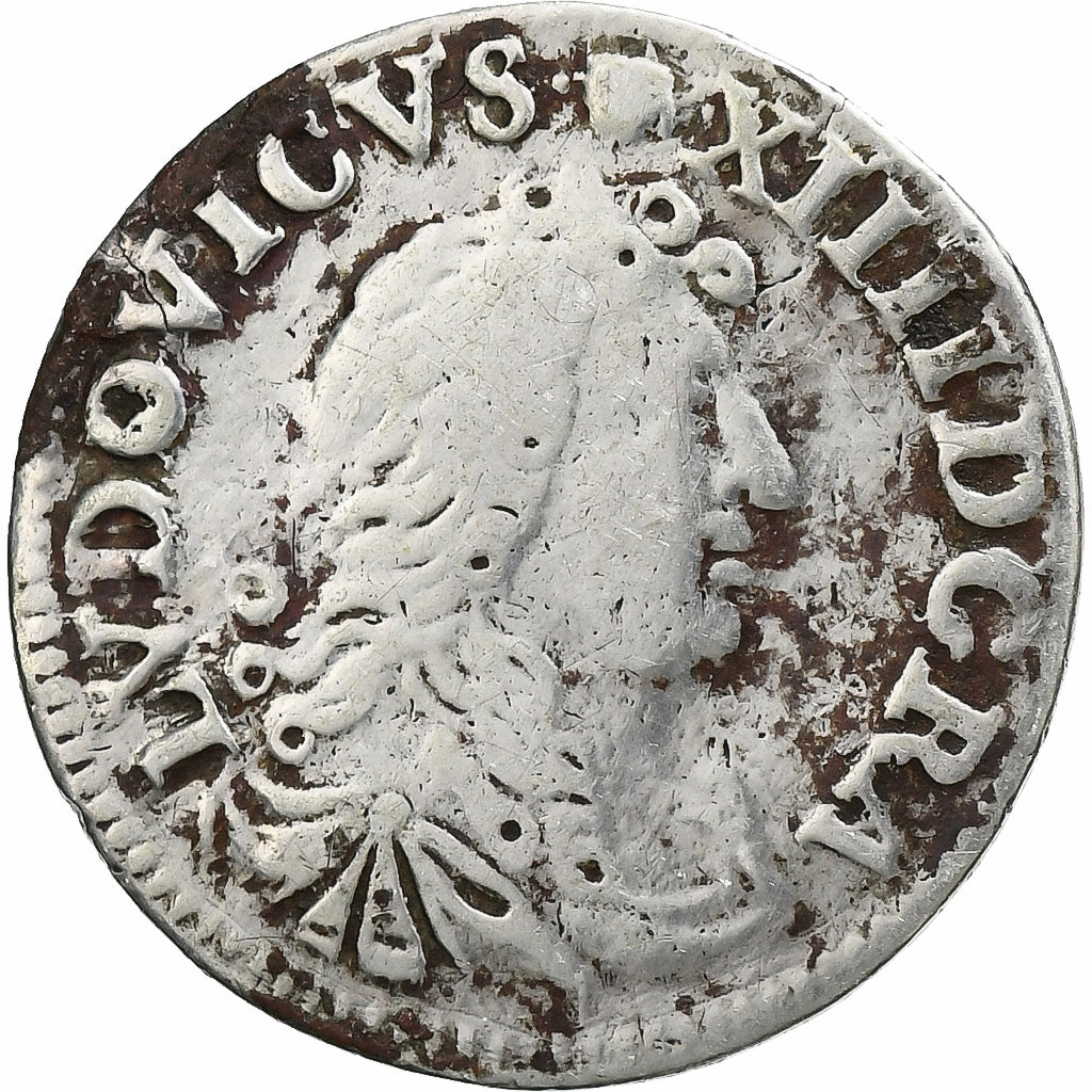 France, Louis XIV, 4 Sols des Traitants, 1676, Vimy, Argent, TB, Gadoury:103