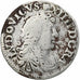 France, Louis XIV, 4 Sols des Traitants, 1676, Vimy, Argent, TB, Gadoury:103