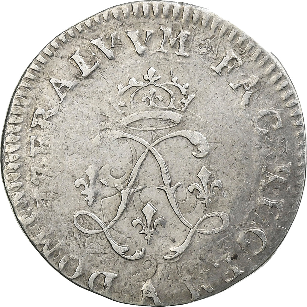 Frankrijk, Louis XIV, 4 Sols aux 2 L, 1693, Paris, Zilver, FR+, Gadoury:106