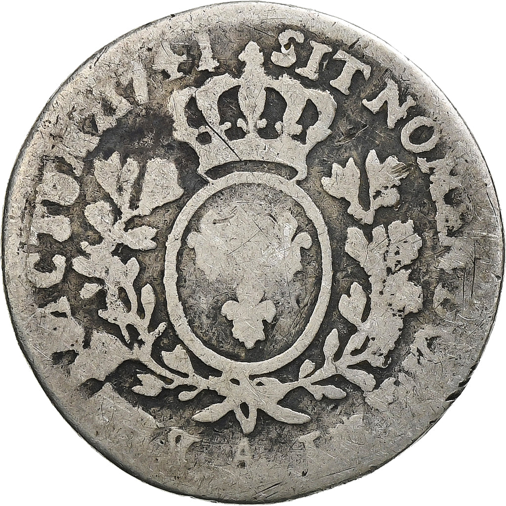 Frankrijk, Louis XV, 1/10 Écu au bandeau, 1741, Paris, Zilver, ZG+, Gadoury:292