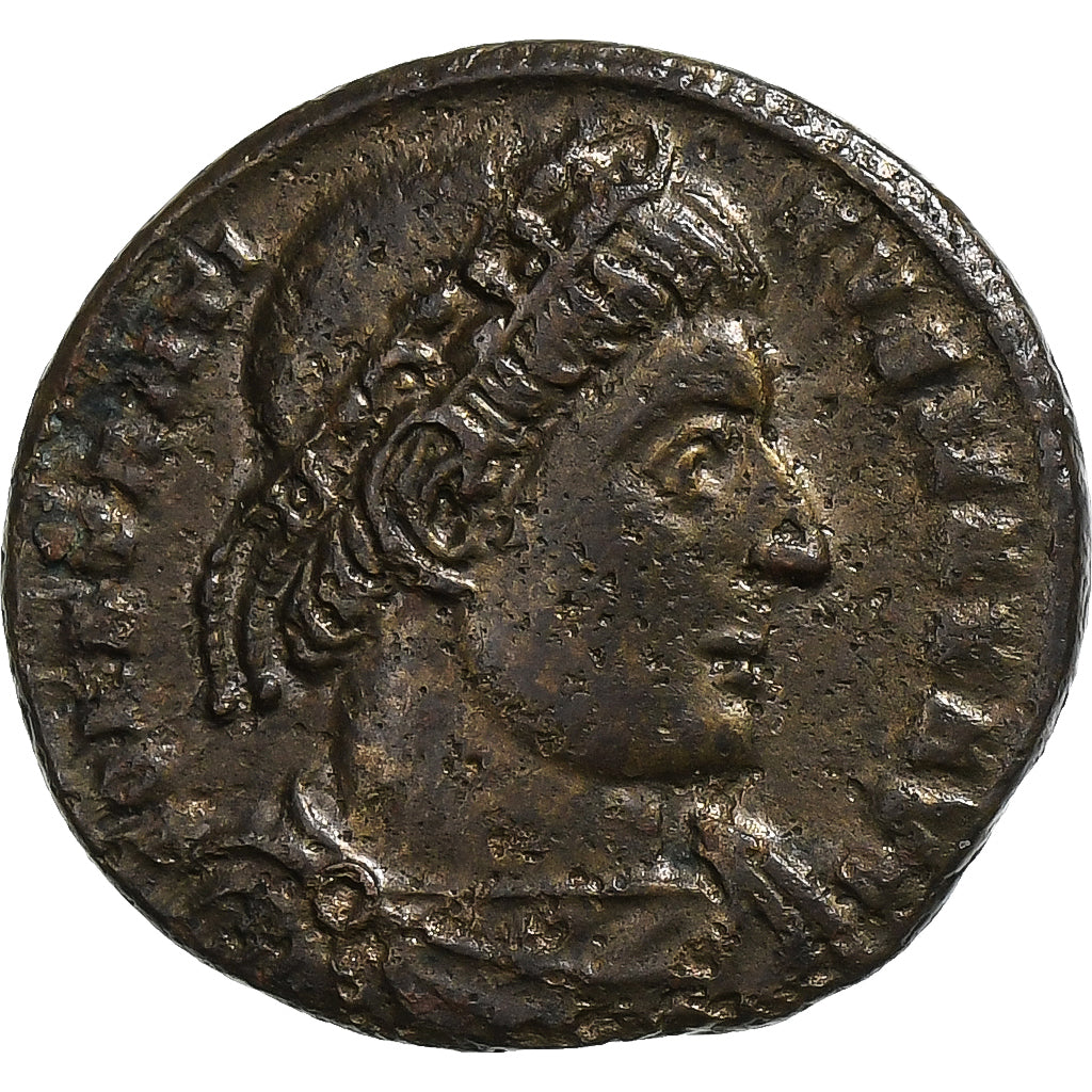 Constantine I, Follis, 330-331, Arelate, Bronze, AU(55-58), RIC:345