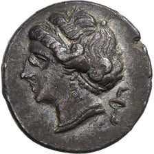 Campania, Didrachm, ca. 275-250 BC, Neapolis, Argento, BB+, HGC:1-454