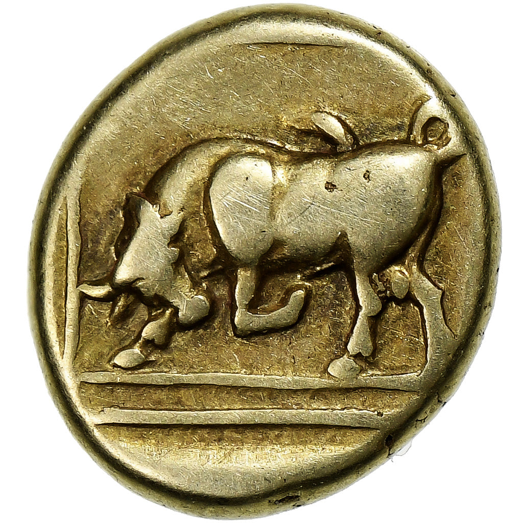 Lesbos, Hekte, ca. 377-326 BC, Mytilene, Elektrum, EF(40-45), HGC:6-1014