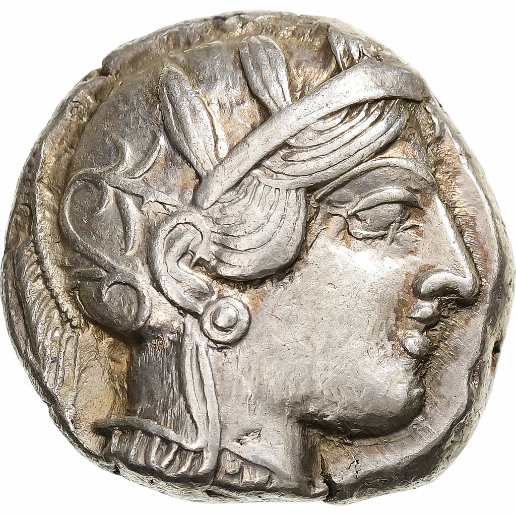 Attique, Tétradrachme, ca. 454-404 BC, Athènes, Argent, TTB+, HGC:4-1597