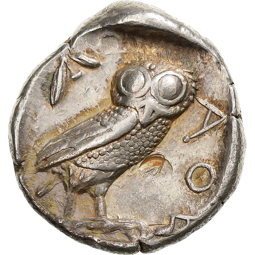 Attique, Tétradrachme, ca. 454-404 BC, Athènes, Argent, TTB+, HGC:4-1597