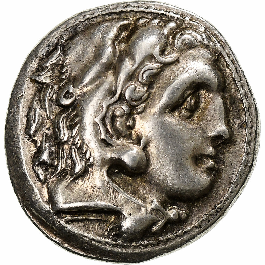 Kingdom of Macedonia, Philip III, Drachm, ca. 323-319 BC, Kolophon, Silber, VZ