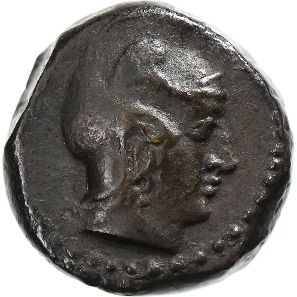 Sicily, Tetras, ca. 420-405 BC, Kamarina, Bronze, EF(40-45), HGC:2-549