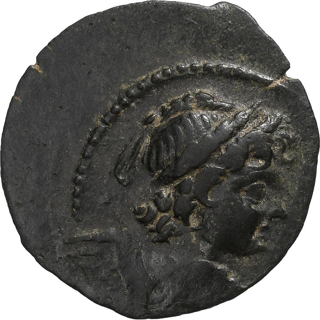 Seleukid Kingdom, Antiochos VII Evergete, Æ Unit, 136/5 BC, Antioch, Bronce