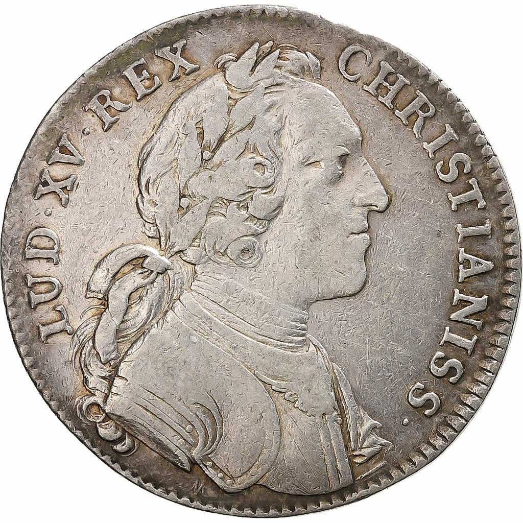 France, Token, Louis XV, Trésor Royal, 1746, Silver, VF(30-35)