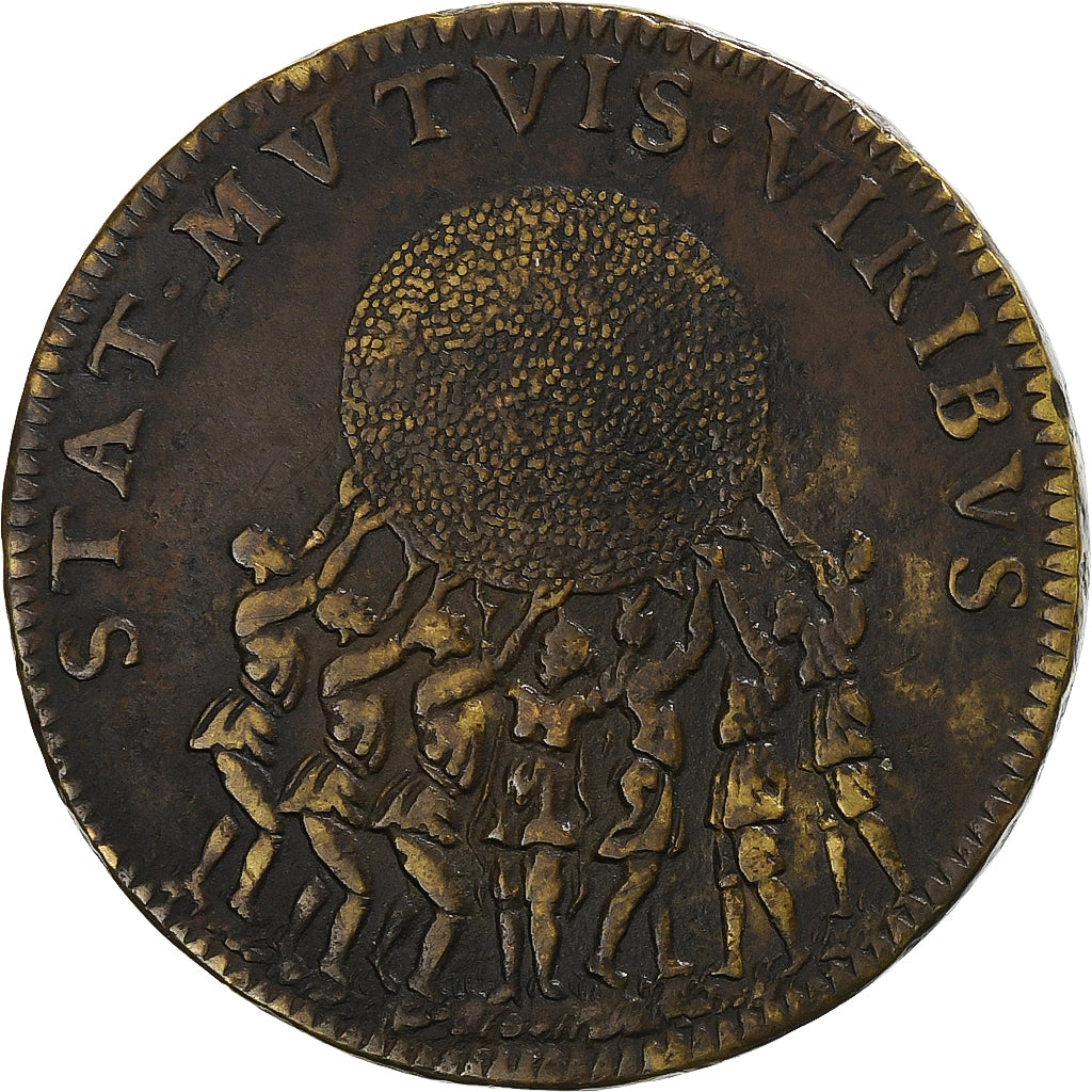 França, Token, Le corps des marchands réunis, Cobre, EF(40-45)
