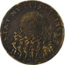França, Token, Le corps des marchands réunis, Cobre, EF(40-45)