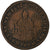 Francia, zeton, Confrérie des Marchands de Vin, 1691, Cobre, MBC