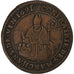 França, Token, Confrérie des Marchands de Vin, 1691, Cobre, EF(40-45)