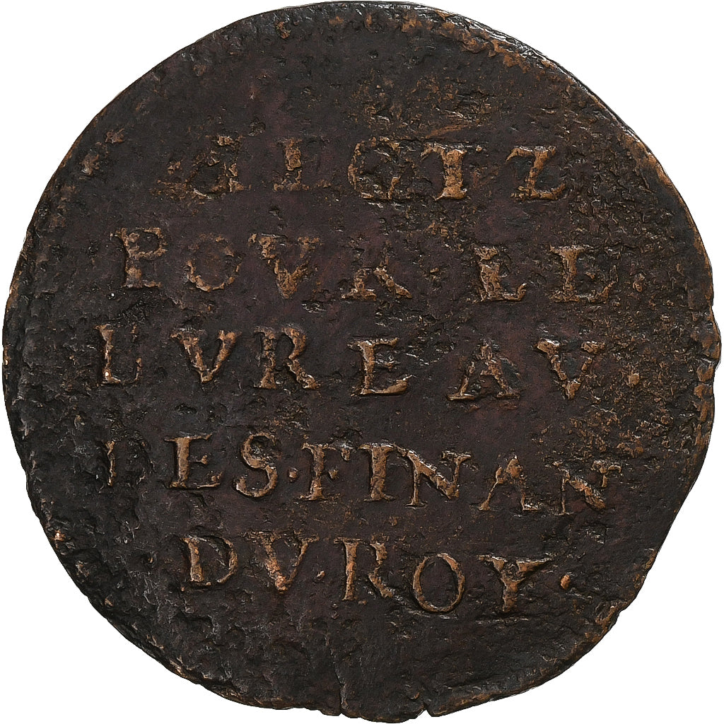 Spanische Niederlande, betaalpenning, Philip II, Bureau des Finances, 1581