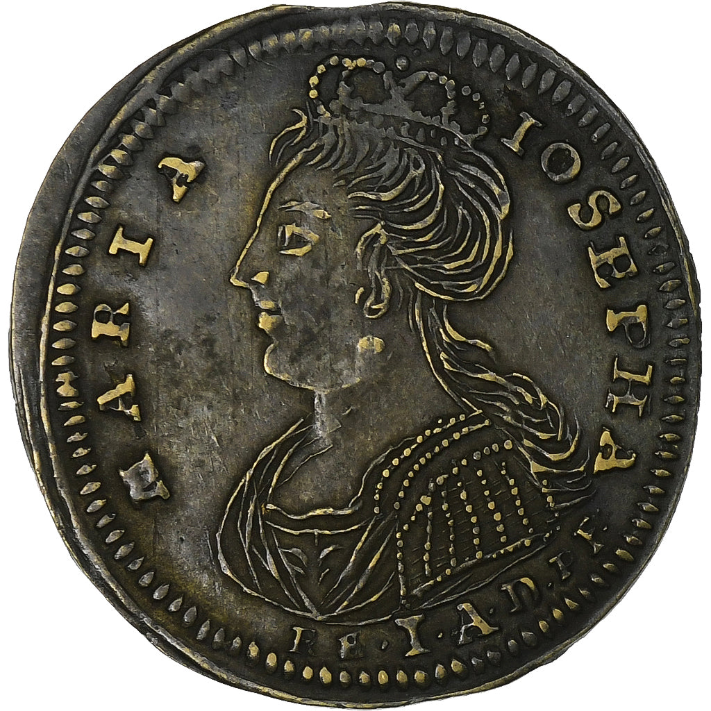 Free imperial city of Nuremberg, Token, Augustus III & Maria Josepha, Brass