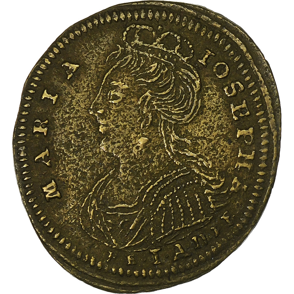 Free imperial city of Nuremberg, Token, Augustus III & Maria Josepha, Brass