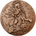 Francja, medal, Alain-René le Sage, 1972, Monnaie de Paris, Brązowy