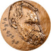 France, Médaille, Nietzsche, 1966, Monnaie de Paris, Bronze, SPL, Gorbato