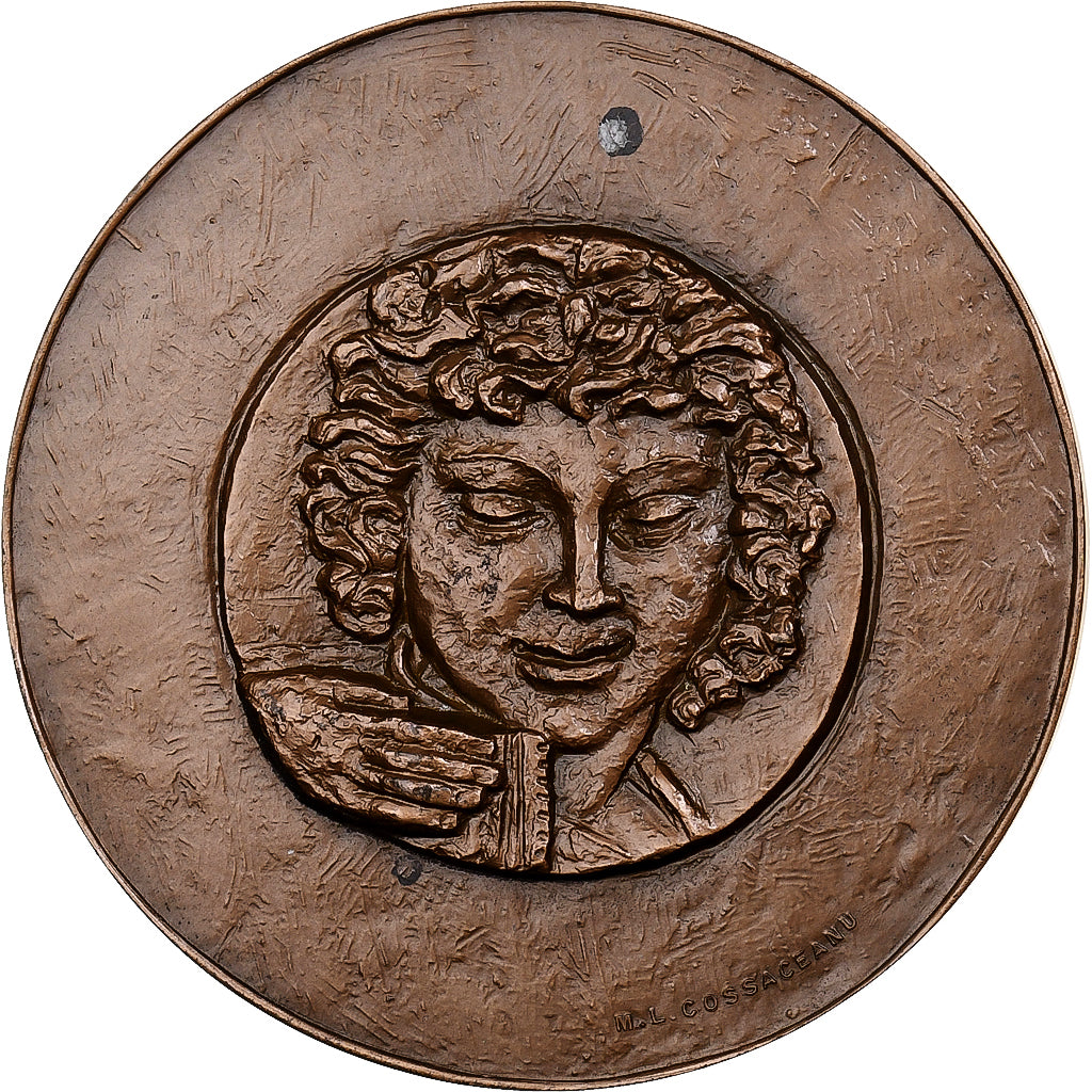 Francia, medaglia, Luca della Robbia, 1988, Monnaie de Paris, Bronzo