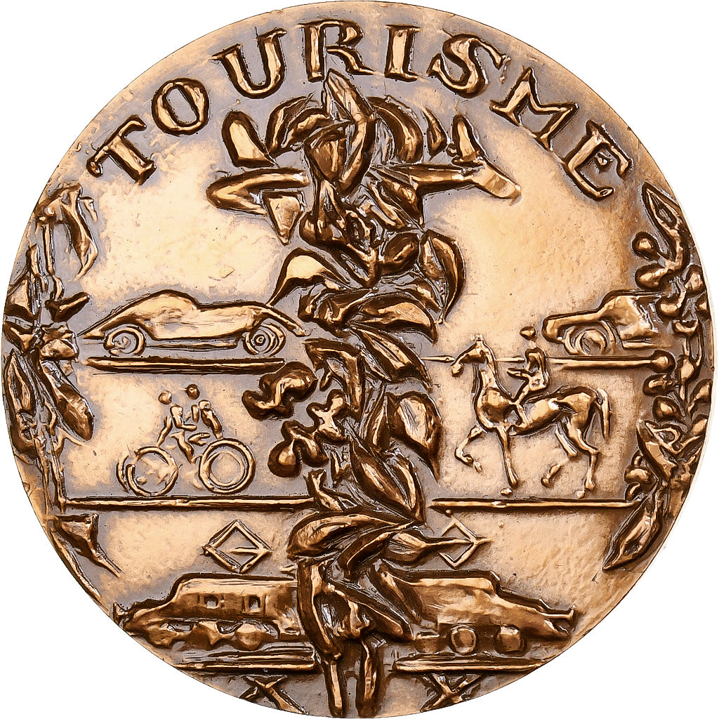 Francja, medal, Tourisme, Monnaie de Paris, Brązowy, Monnaie de Paris