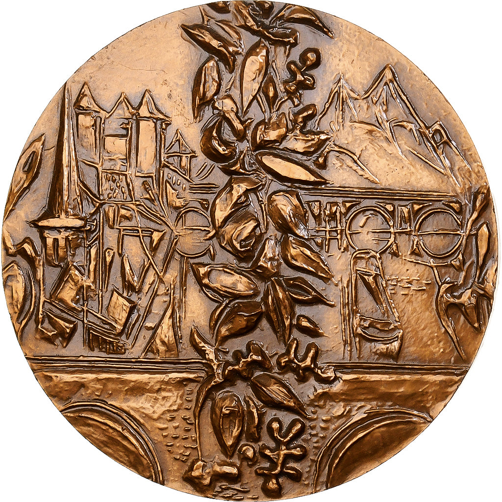 Francja, medal, Tourisme, Monnaie de Paris, Brązowy, Monnaie de Paris