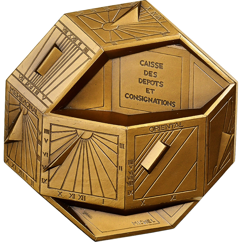 Frankreich, Medaille, Caisse des Dépôts et Consignations, 1981, Ateliers du