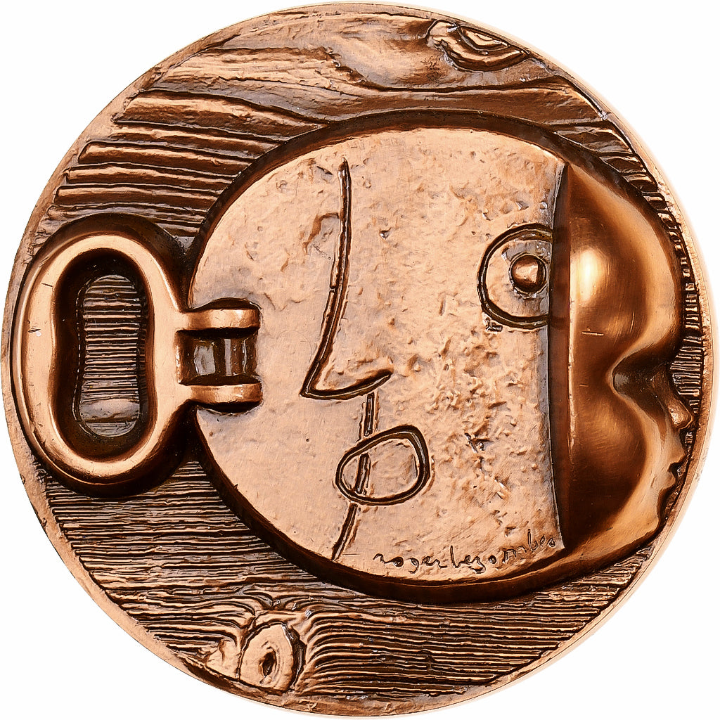 France, Médaille, Compagnie générale de travaux d'hydraulique, 1970, Bronze