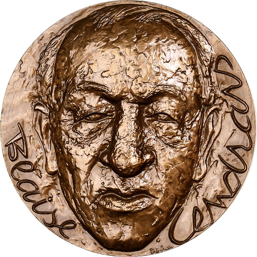 France, Médaille, Blaise Cendrars, Monnaie de Paris, Bronze, SPL, Thérèse