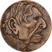 Frankreich, Medaille, George Desvallières, 1971, Monnaie de Paris, Bronze, VZ
