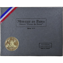 France, Coffret 1 c. à 10 frs., 1973, Monnaie de Paris, FDC, FDC