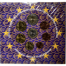 Frankreich, Coffret 1c. à 2€, BU, 2002, Monnaie de Paris, STGL