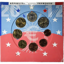 France, Coffret 1c. à 2€, BU, 2012, Monnaie de Paris, MS(65-70)