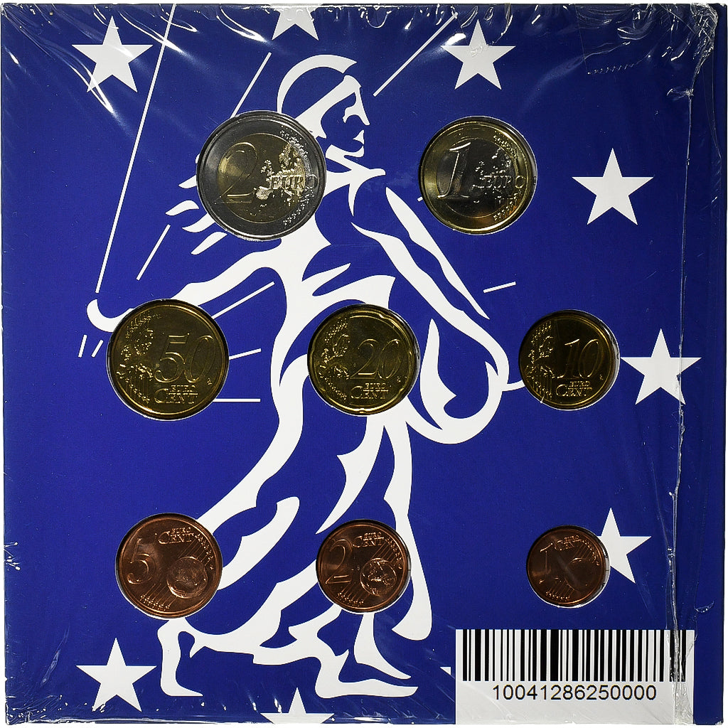 France, Coffret 1c. à 2€, BU, 2014, Monnaie de Paris, MS(65-70)