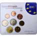 Germania, 1 Cent to 2 Euro, BU, 2002, Hambourg, N.C., FDC