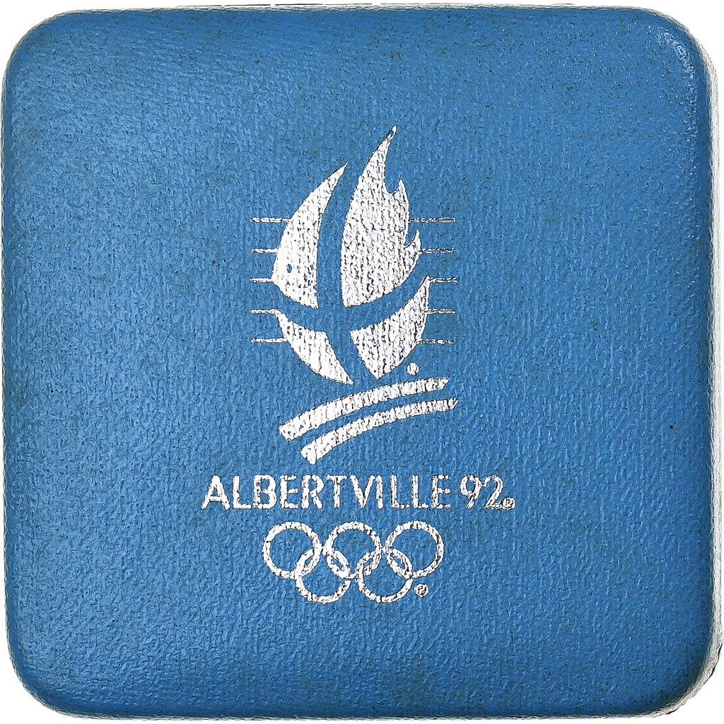 France, 100 Francs, 1992 Olympics, Albertville, Cross-country Skiing, 1991