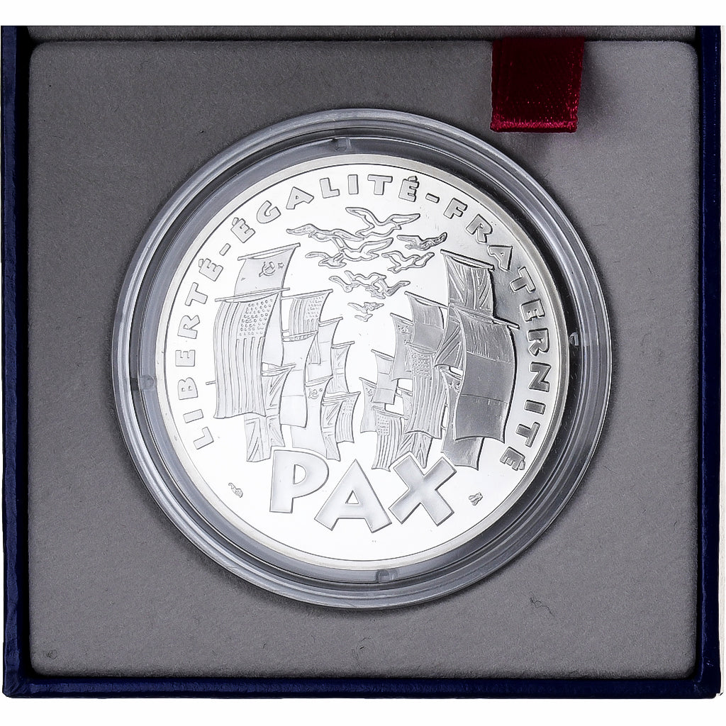 France, 100 Francs, 8 mai 1945, 1995, Monnaie de Paris, Proof, Silver, MS(65-70)