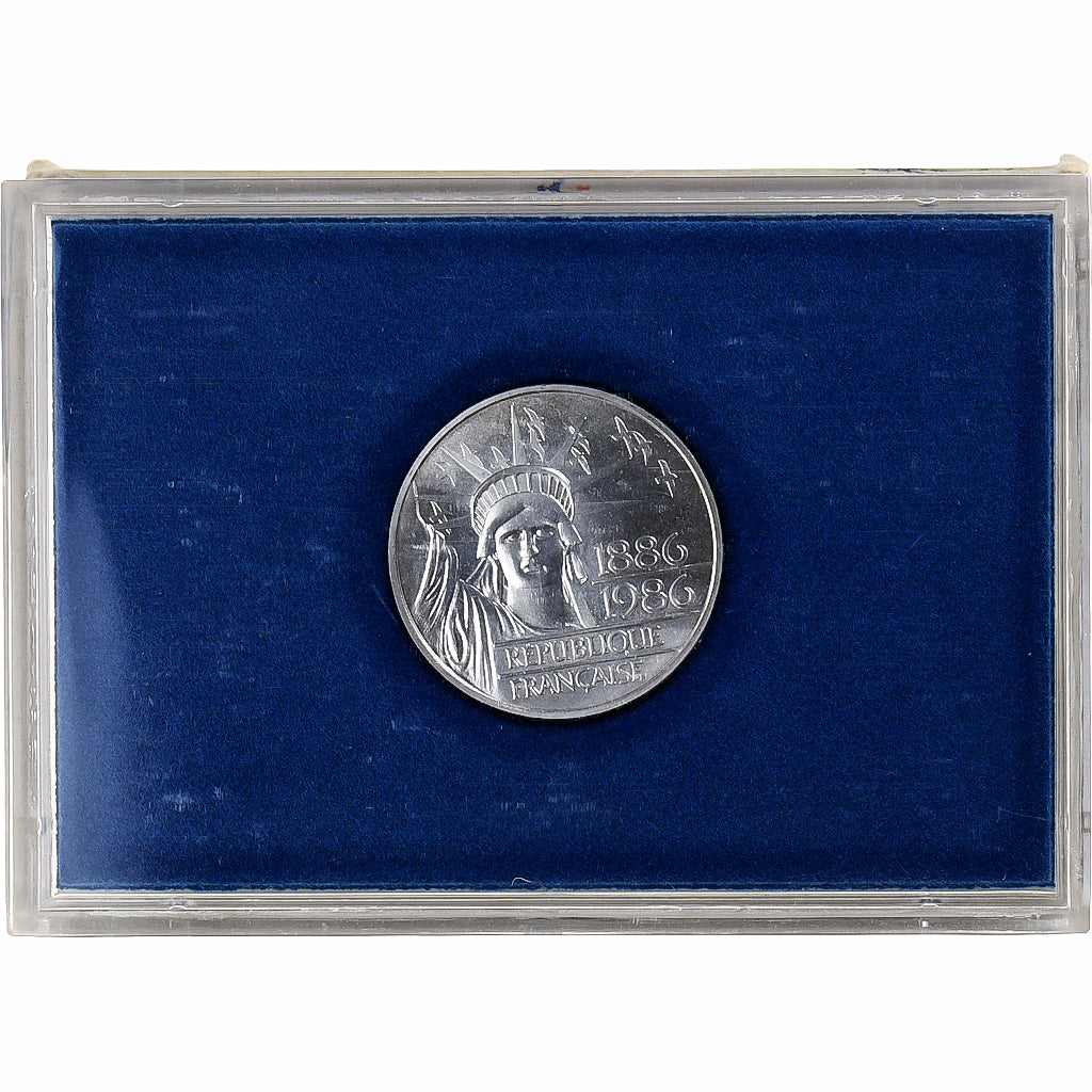 Francia, 100 Francs, Liberté, 1986, Monnaie de Paris, BU, Argento, FDC