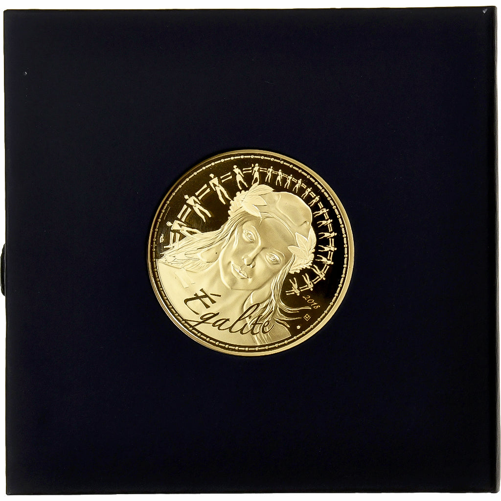 France, 1000 Euro, Egalité, BE, 2018, Monnaie de Paris, Or, FDC