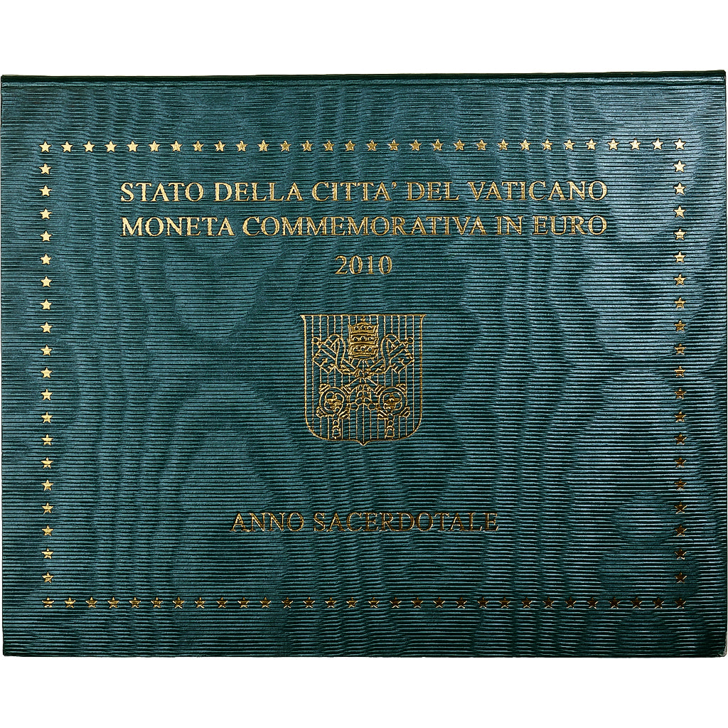 Vatican, Benedict XVI, 2 Euro, BU, 2010, Rome, Bi-Metallic, MS(65-70)