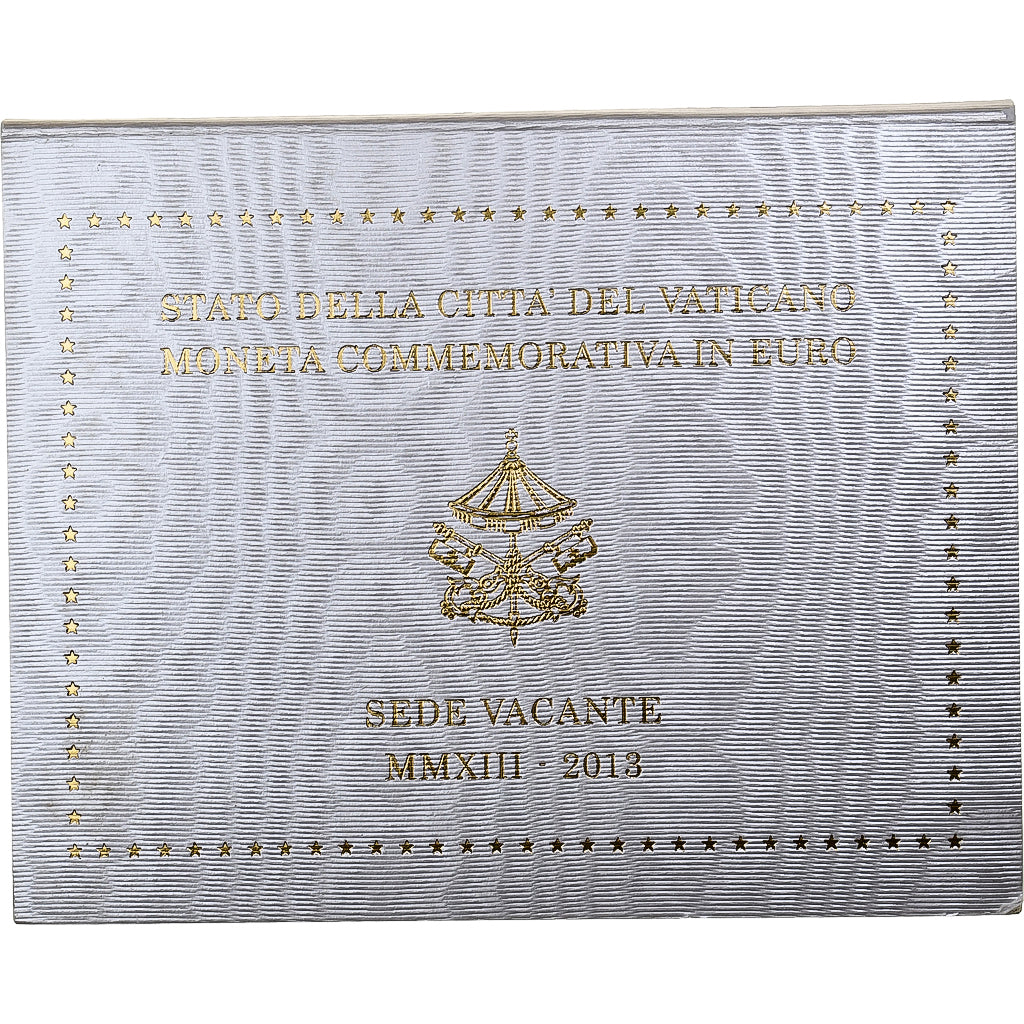 Vaticano, Sede Vacante, 2 Euro, BU, 2013, Rome, Bi-metallico, FDC
