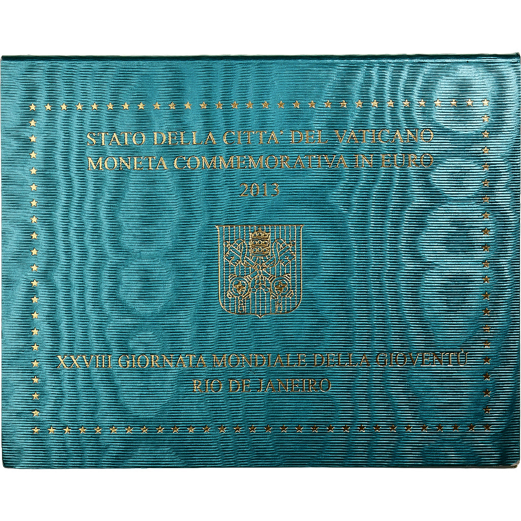 Vaticano, Francis, 2 Euro, BU, 2013, Rome, Bimetálico, FDC