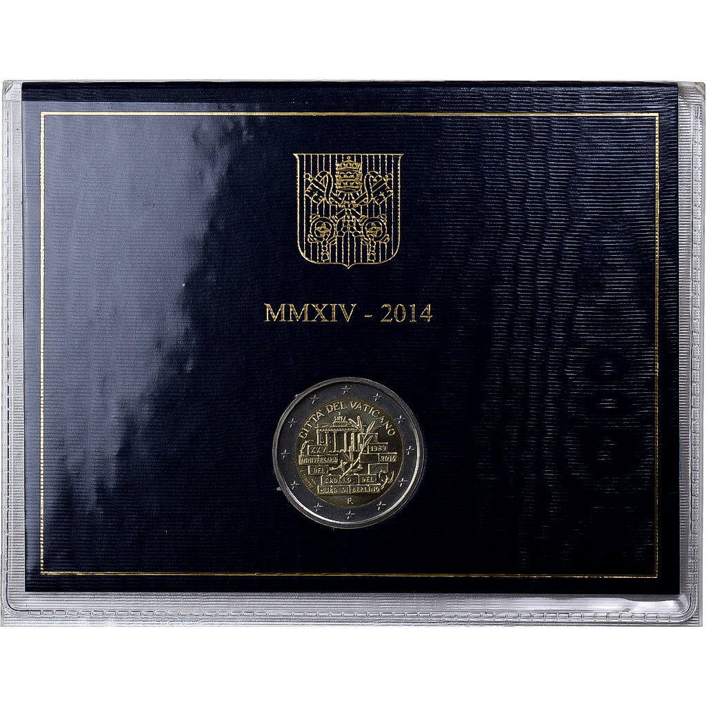 Vatican, François, 2 Euro, BU, 2014, Rome, Bimétallique, FDC