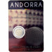 Andorra, 2 Euro, 25ème anniversaire de la radio-télé, BU, 2016, Madrid